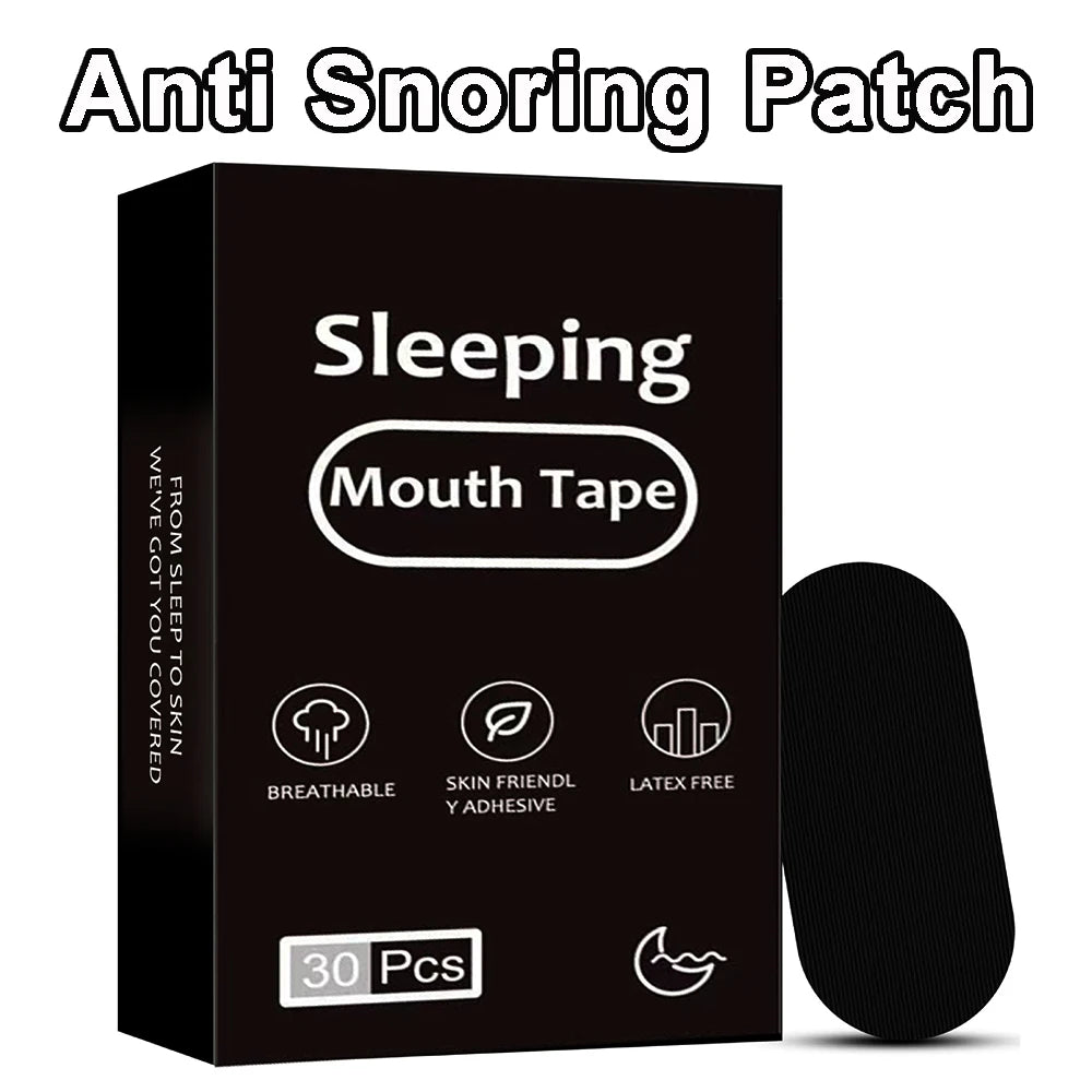 SleepSeal Mouth Tape — Anti Snoring Sleep Strips