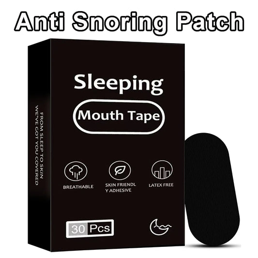SleepSeal Mouth Tape — Anti Snoring Sleep Strips